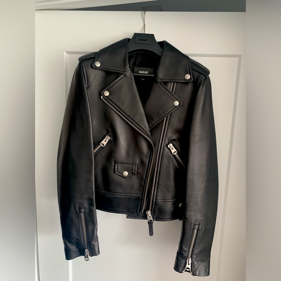 Baya Leather Biker Jacket - Picture 4 of 6